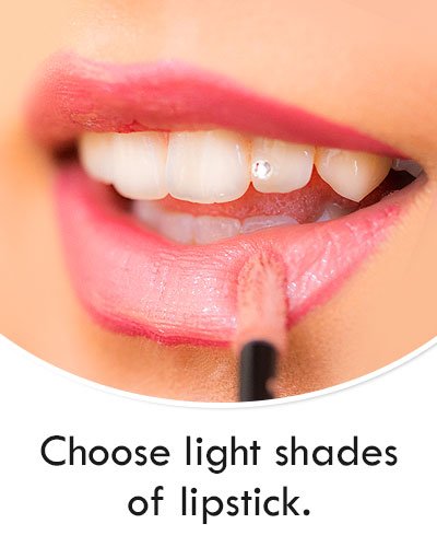 Lighter Shades of Lipstick