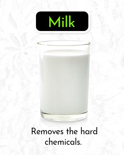 Milk to Remove Makeup