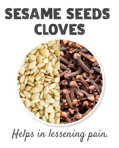 Sesame Seeds and Cloves for Joint Pain