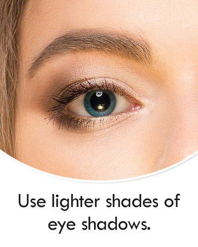 Lighter Shades of Eye Shadows