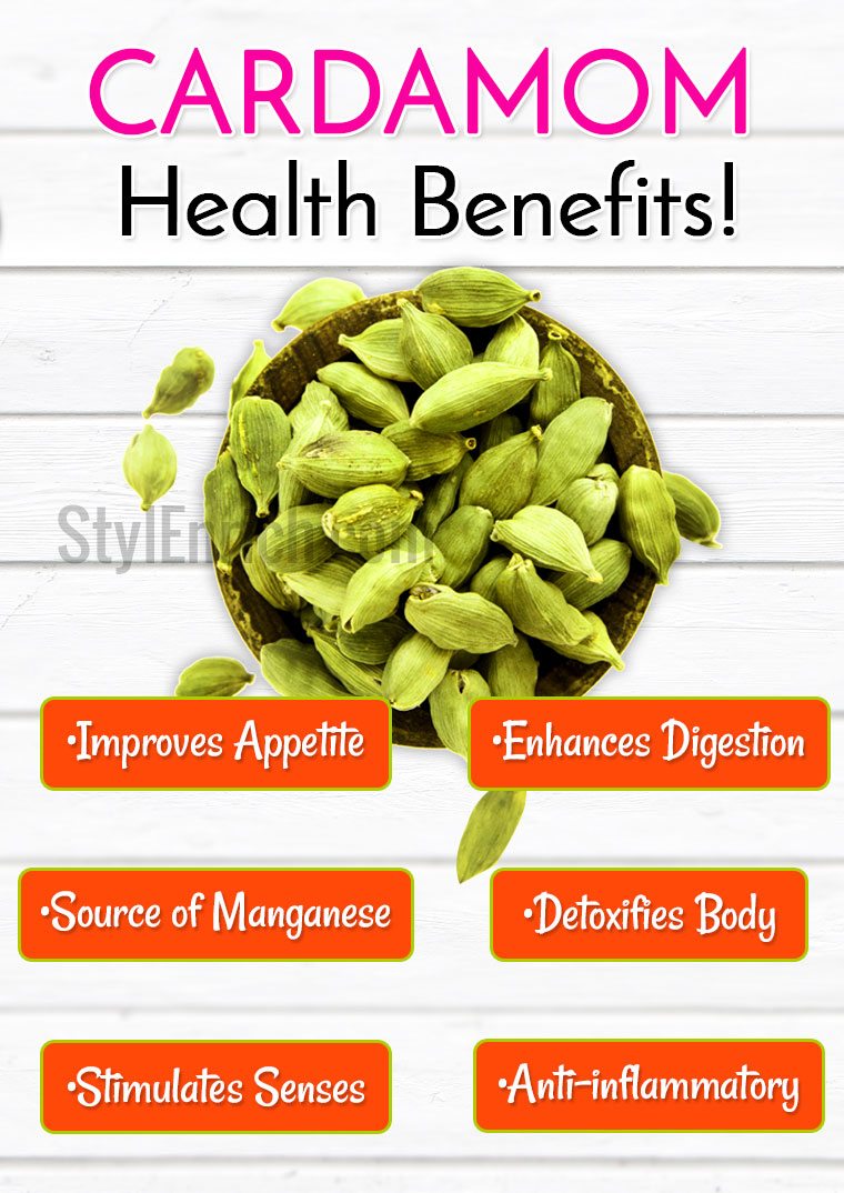 Cardamom health benefits; Get great health