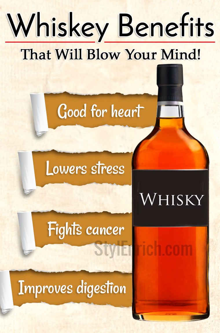 Benefits of whiskey