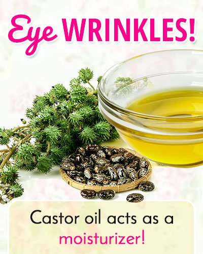 Castor Oil to Get Rid of Under Eye Wrinkles