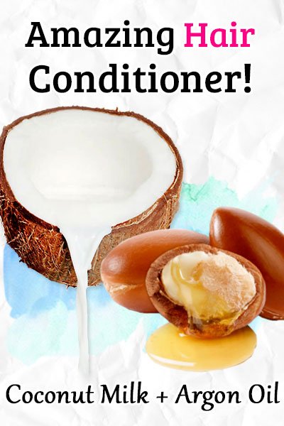 Conditioner with Coconut Milk and Argan Oil