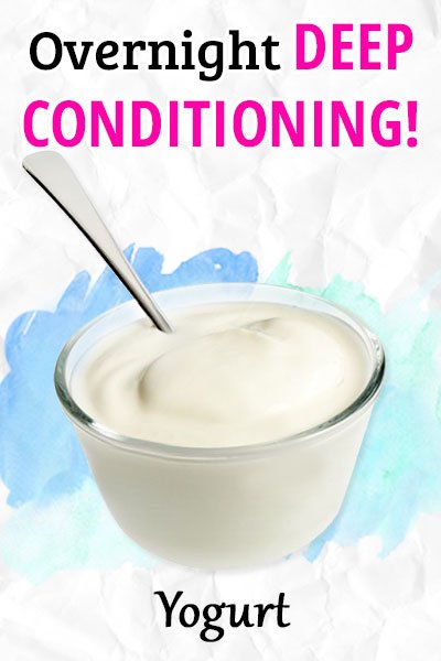 Deep Conditioning With Yogurt