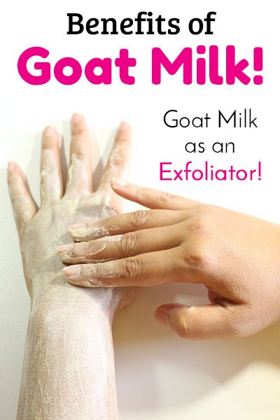 Goat Milk as an Exfoliator