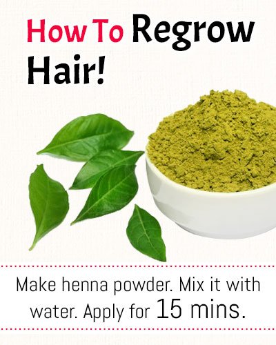Henna Leaves for Hair Regrowth