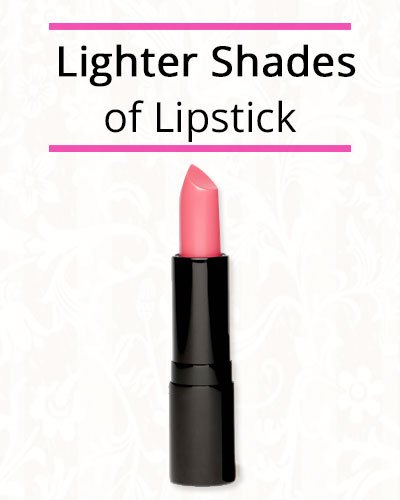 Lighter Shades of Lipstick