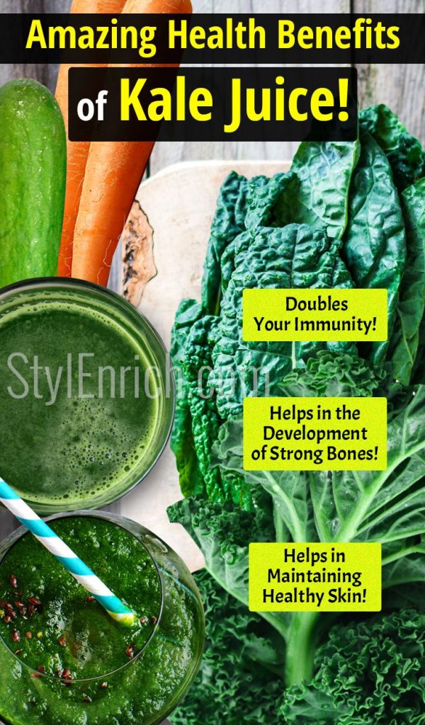 Kale Juice Recipe for Weight Loss, Healthy Heart & Glowing Skin!