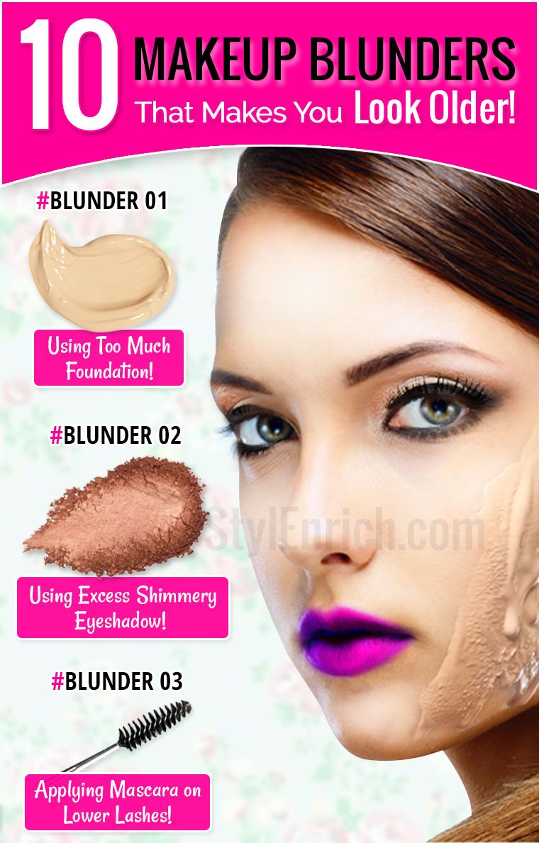 Makeup Mistakes 10 Blunders