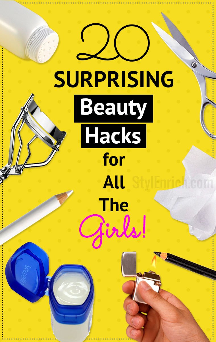20 essential beauty hacks for all girls
