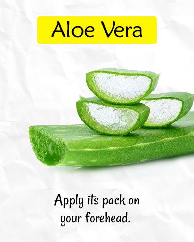 Aloe Vera to Get Rid of Forehead Wrinkles