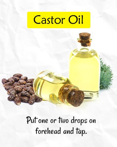 Castor Oil to Get Rid of Forehead Wrinkles