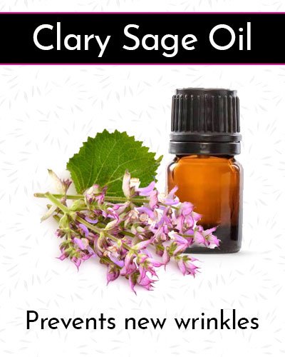 Clary Sage Oil for Face Wrinkles