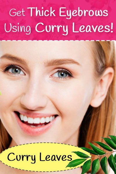 Curry Leaves for Eyebrows Growth