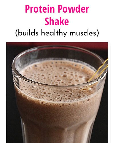 Homemade Drink With Protein Powder