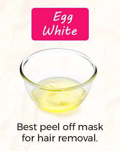 How To Get Rid of Facial Hair Using Egg White?