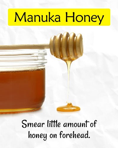 Manuka Honey to Get Rid of Forehead Wrinkles