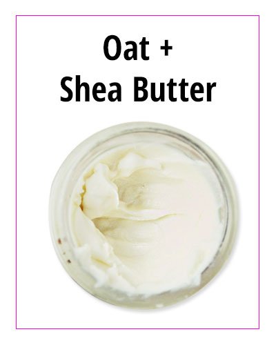 Oat and Shea Butter DIY Face Moisturizer