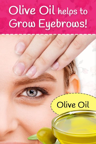 Olive Oil for Eyebrows