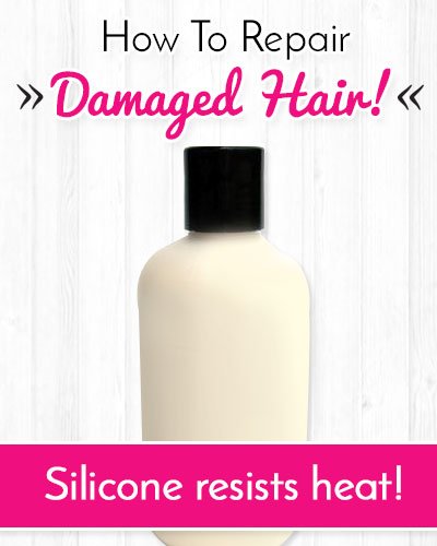 Silicone to Repair Heat Damaged Hair