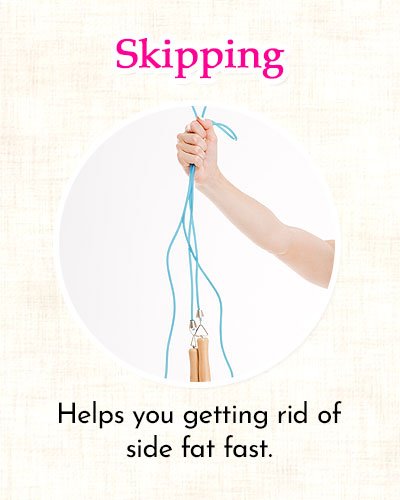 Skipping to Get Rid of Side Fat