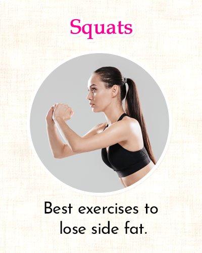 Squat Exercise to Get Rid of Side Fat