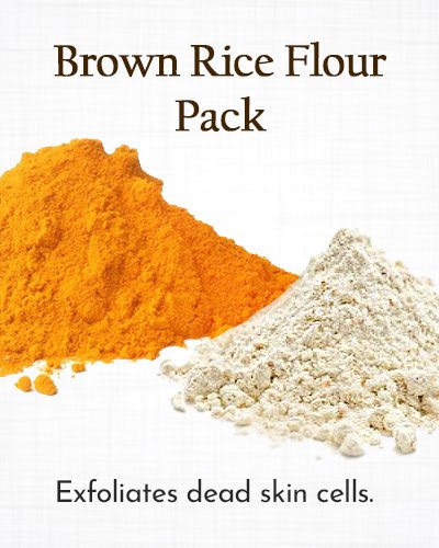 Turmeric Pack with Brown Rice Flour