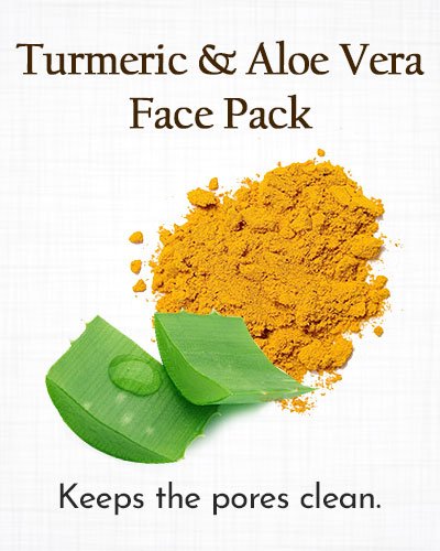 Turmeric and Aloe Vera Face Pack
