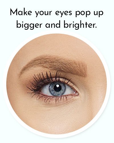 Use A Heavy Volumizing Mascara