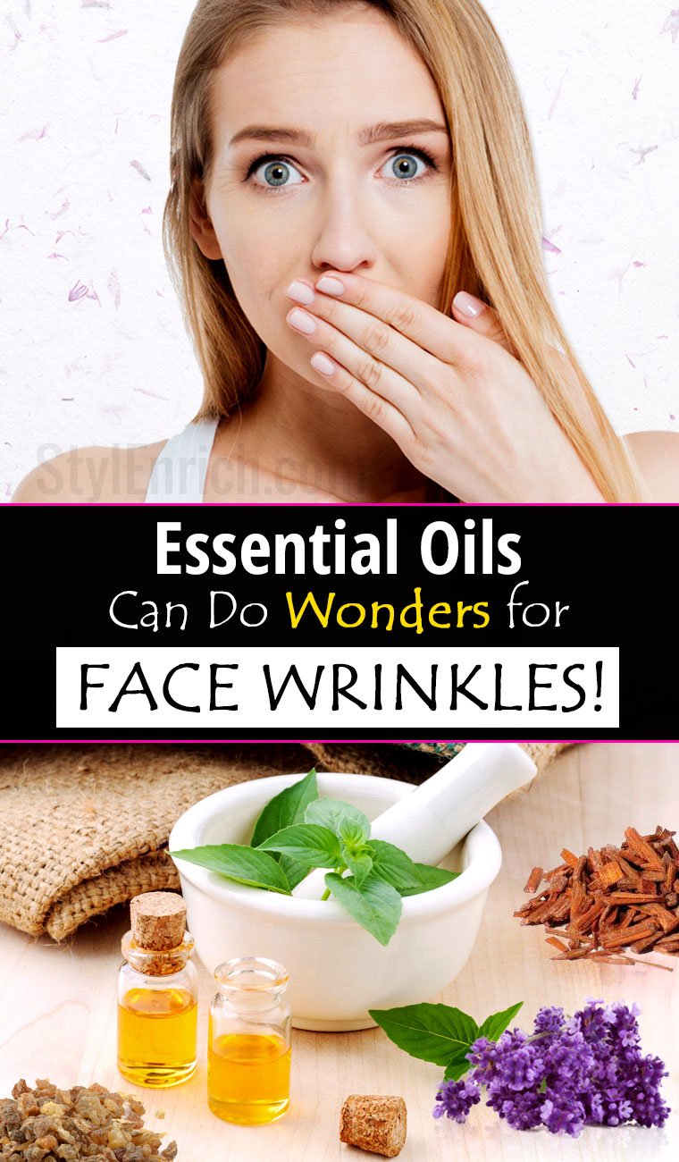 Essential oil for wrinkles on face