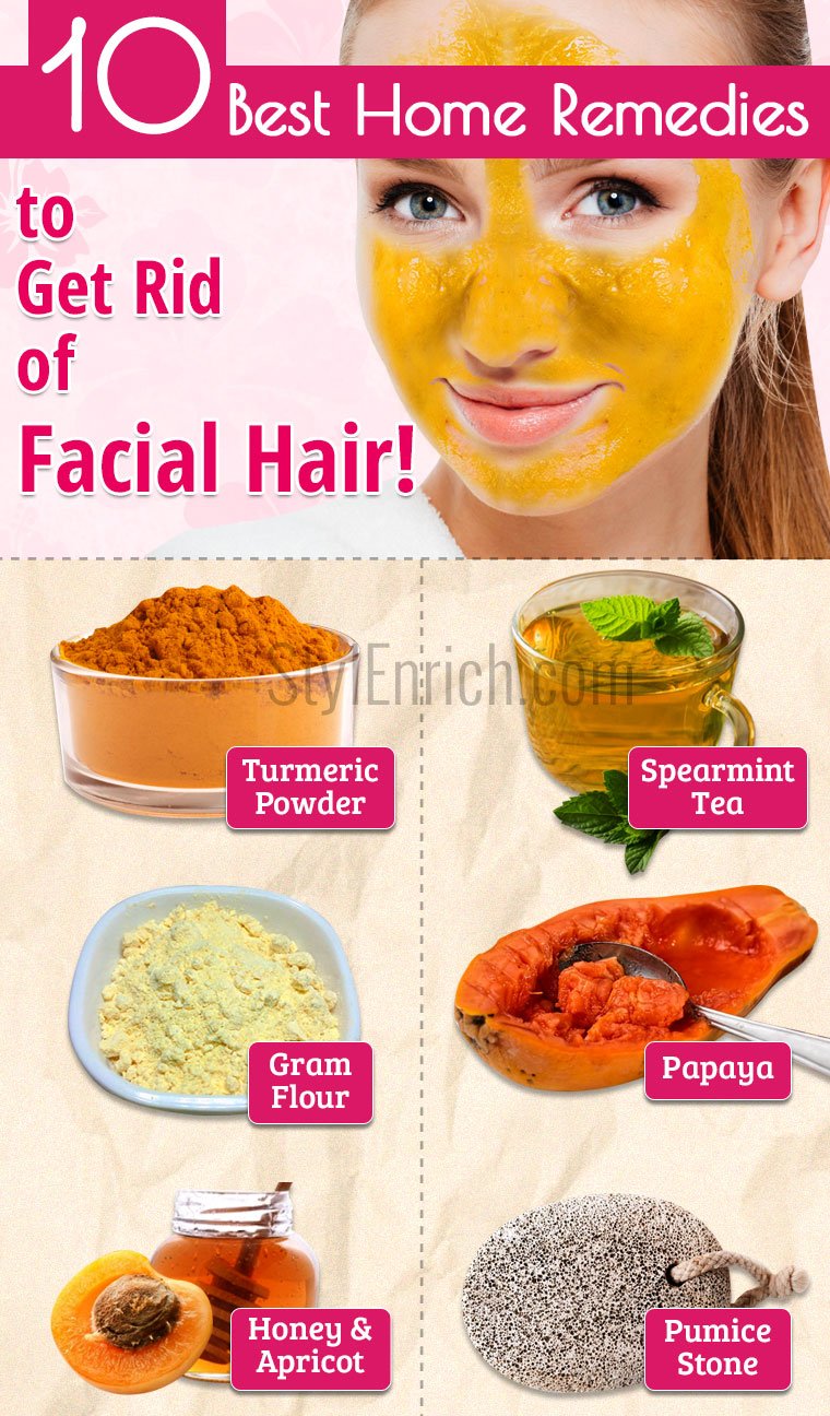 How To Get Rid of Facial Hair 10 Best Home Remedies