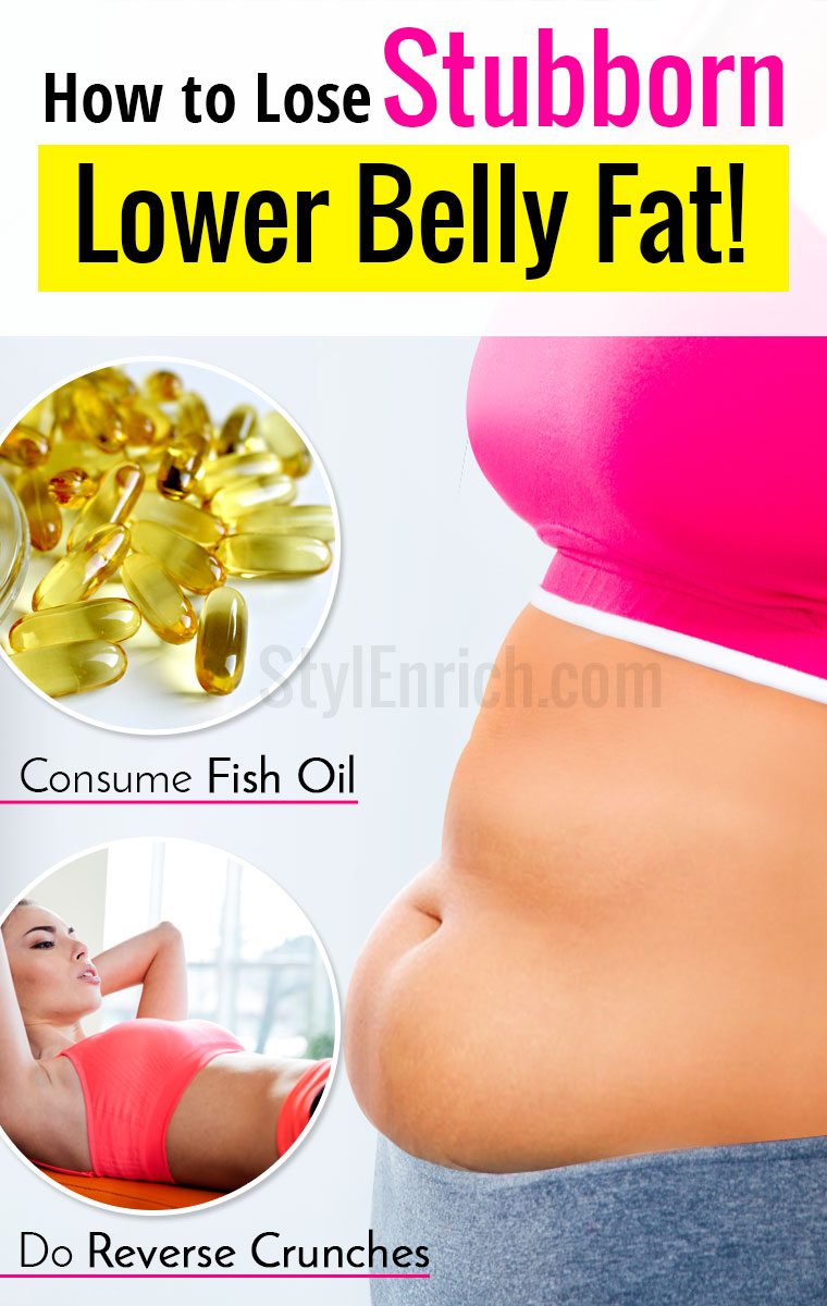 How to lose the lower belly fat fast?