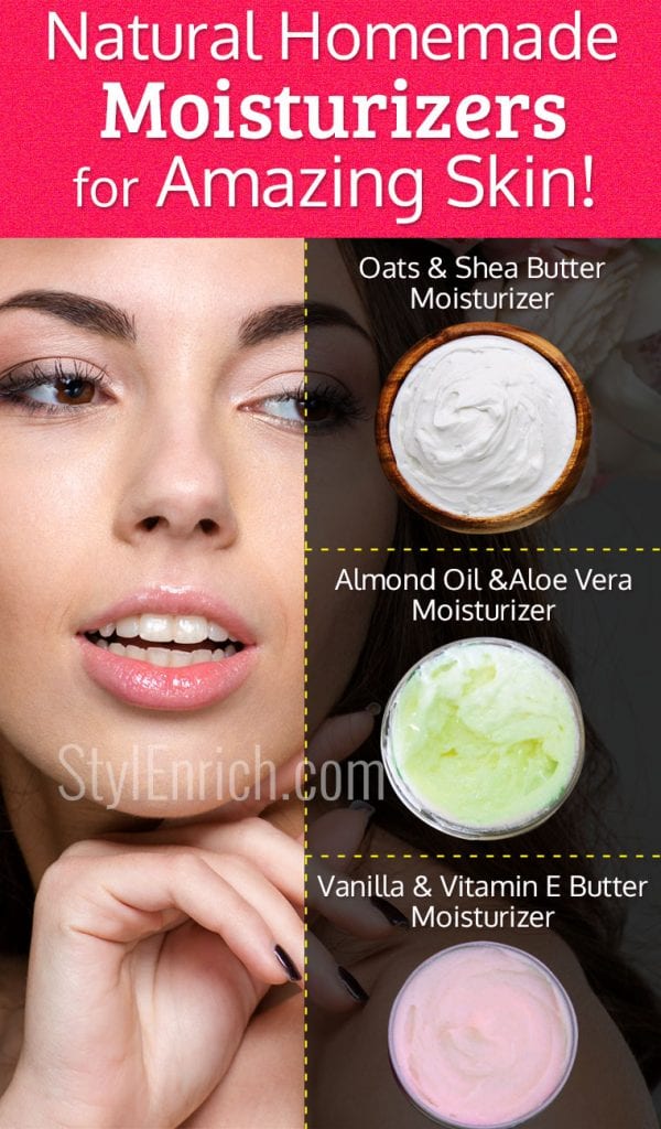 Homemade Face Moisturizer : Natural DIY Moisturizers for Amazing Skin