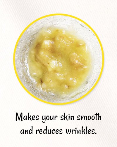 Banana Anti Aging Mask for Wrinkles