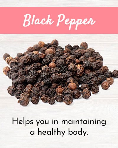 Black Pepper For Burning Fat