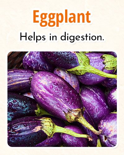 Eggplant For Burning Fat