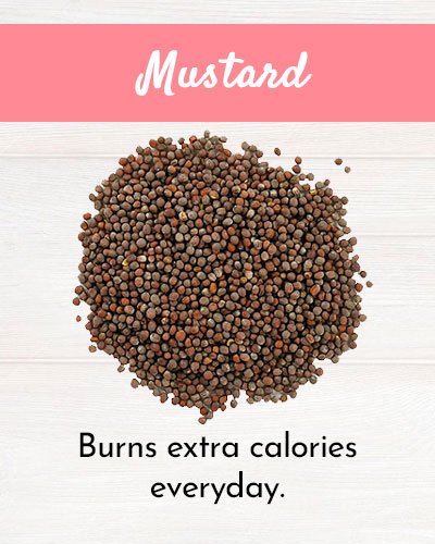 Mustard For Burning Fat