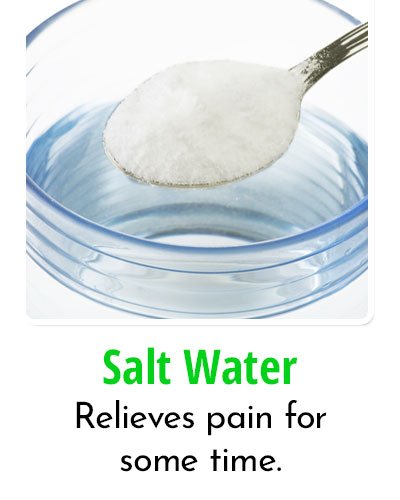 Salt Water for Toothache