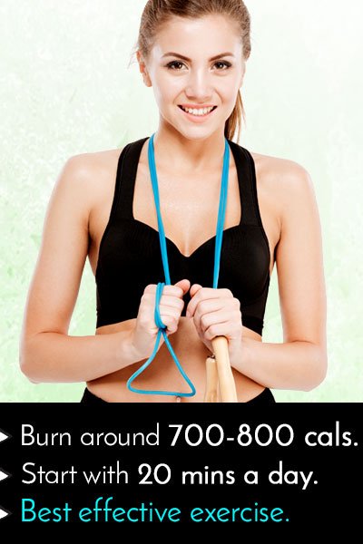 Skipping Ropes to Burn Calories