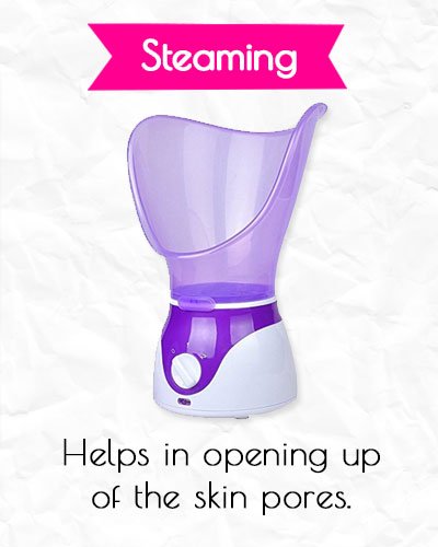 Steaming for Acne Treatment