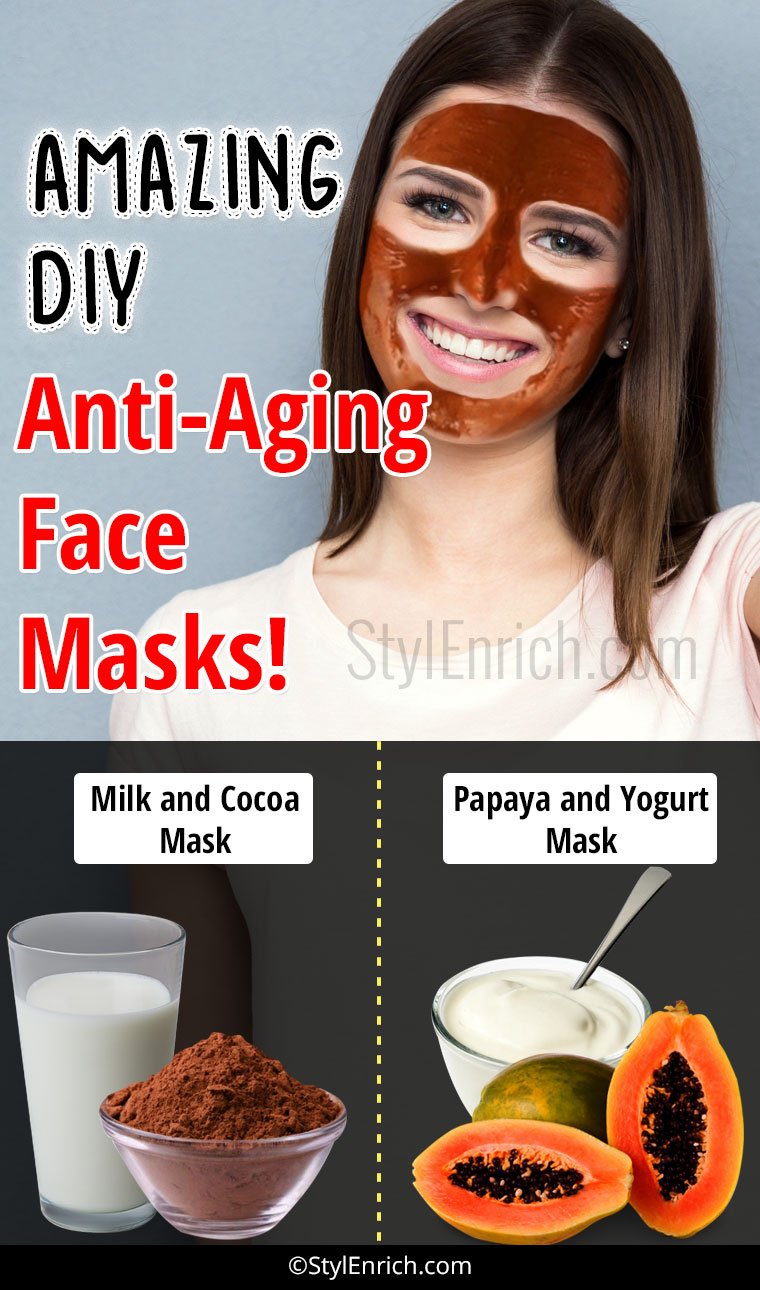 DIY Anti Aging Face Masks