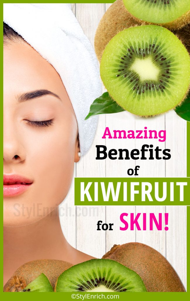 Kiwi Face Mask Amazing Benefits of Kiwi Fruit for Skin!