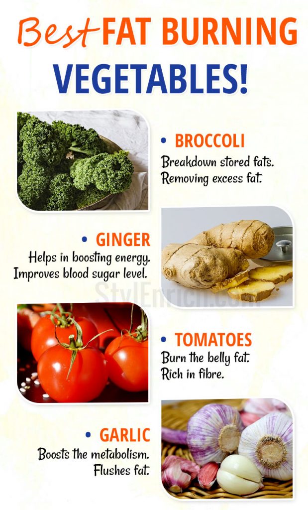 Vegetables That Burn Fat Overnight