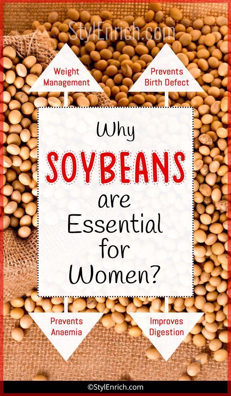 Benefits of Soybeans For Women; Wishing them the best of health.
