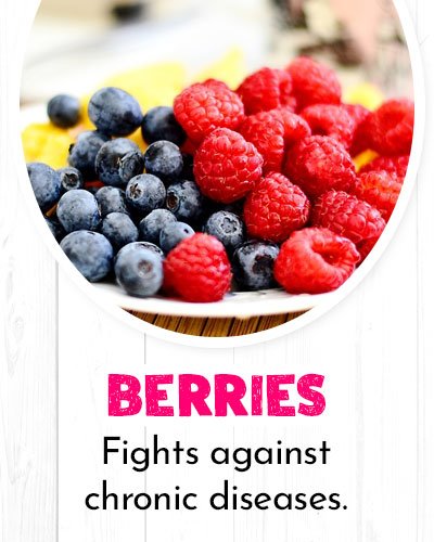 Berries For Healthy Heart
