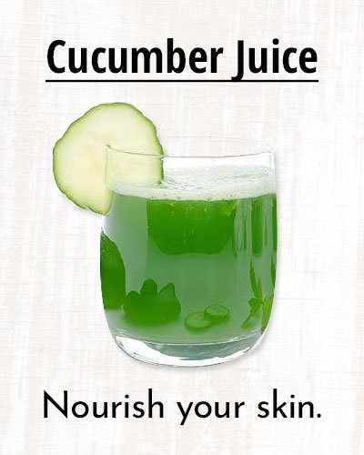 Cucumber Juice to Stay Sweat Free