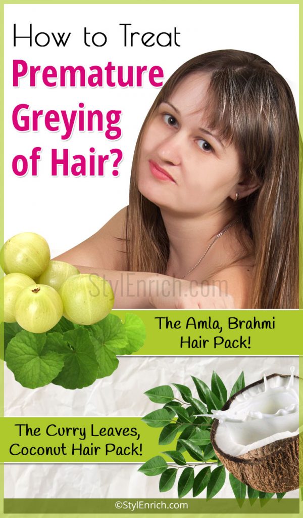 Home Remedies For Grey Hair To Prevent Premature Greying