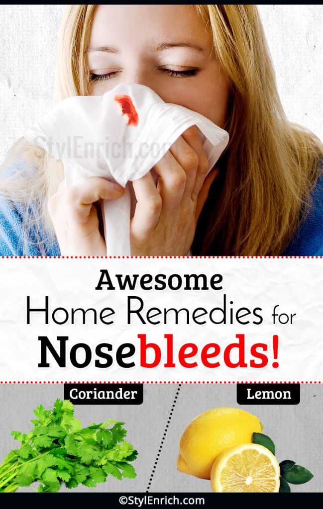 Home Remedies For Nosebleeds Lets See Natural Treatment 0964