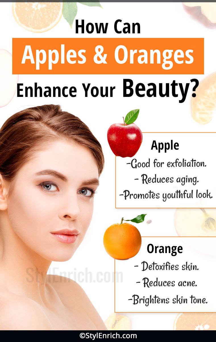 Apple & Orange Benefits For Skin